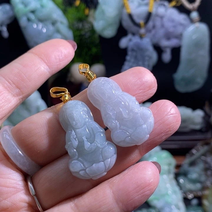【闪购商品】颈饰未镶嵌翡翠多样性发1