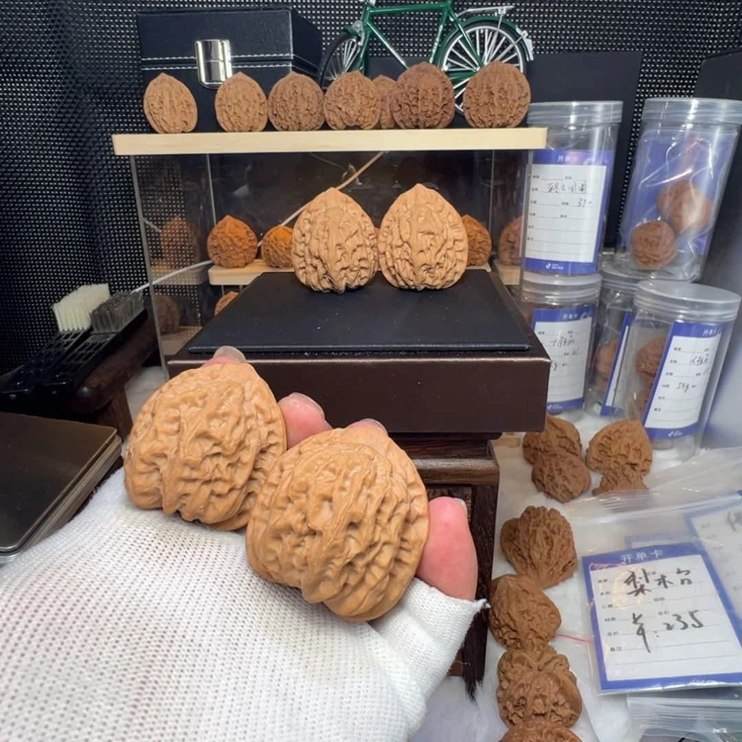 桃核把件啊*佛肚手把件