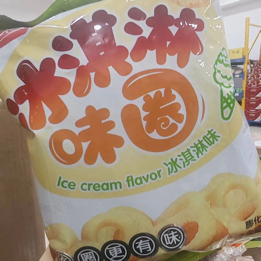 盼盼冰激淋味圈82g