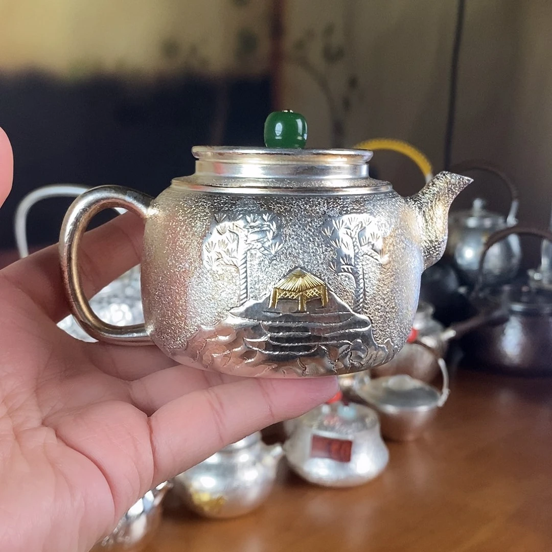 用***2手工制作紫铜壶工艺