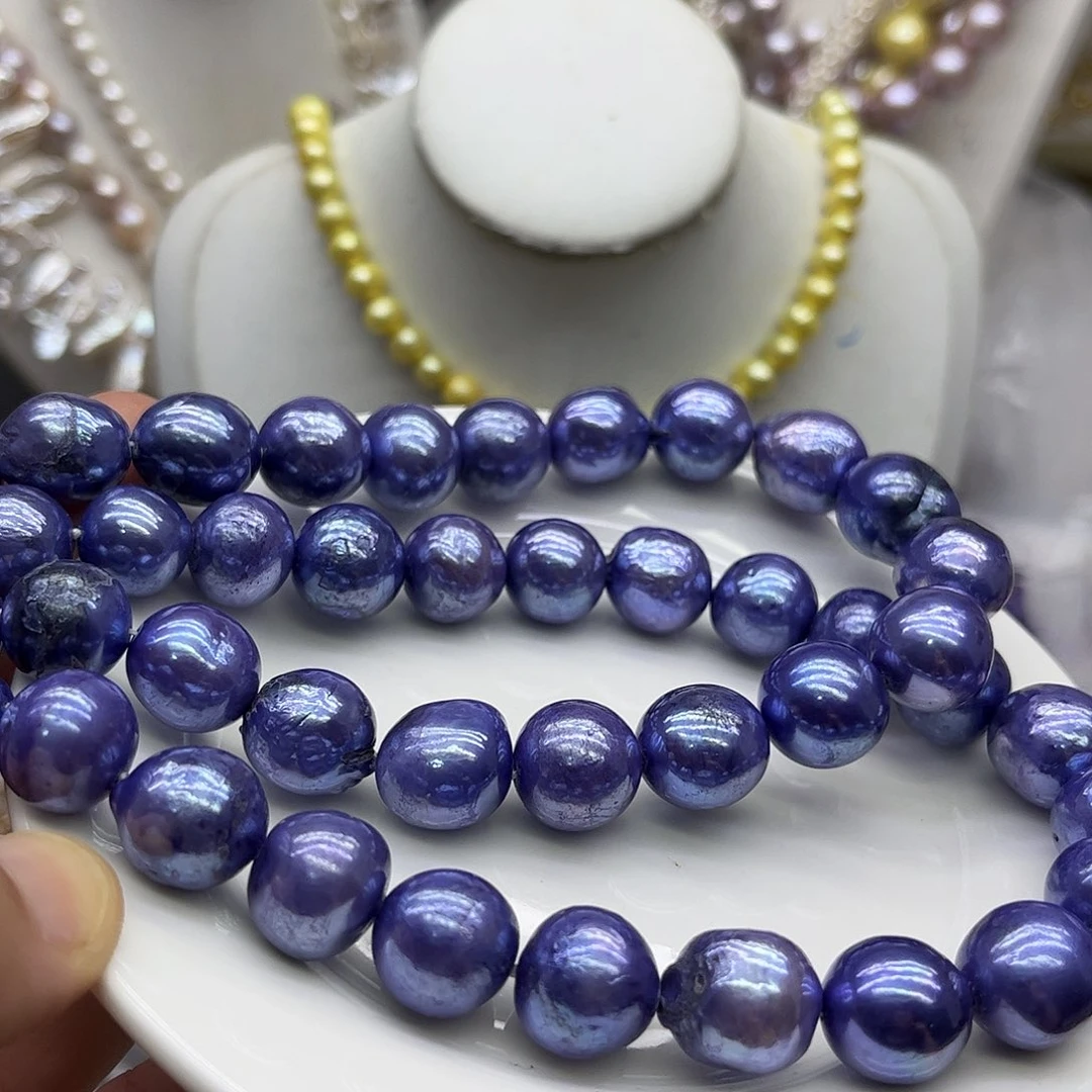 淡水珍珠手镯银S925镶嵌