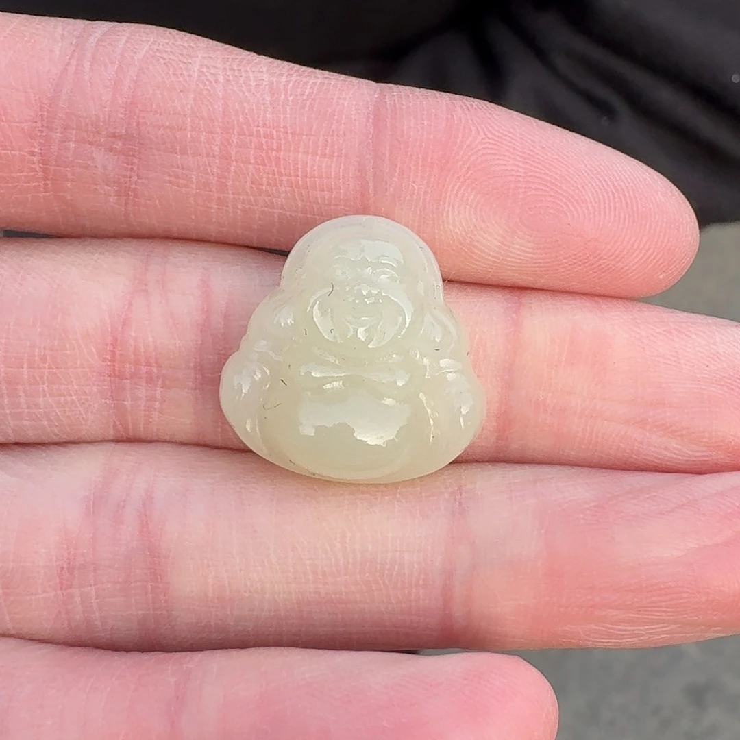 和田玉佛未镶嵌225小王子