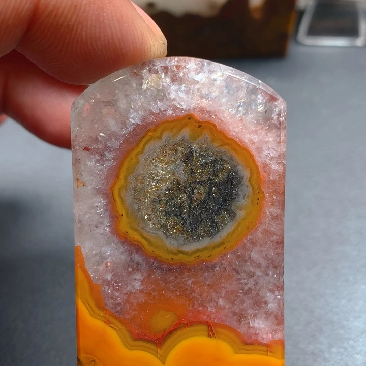 玛瑙/玉髓颈饰未镶嵌学*