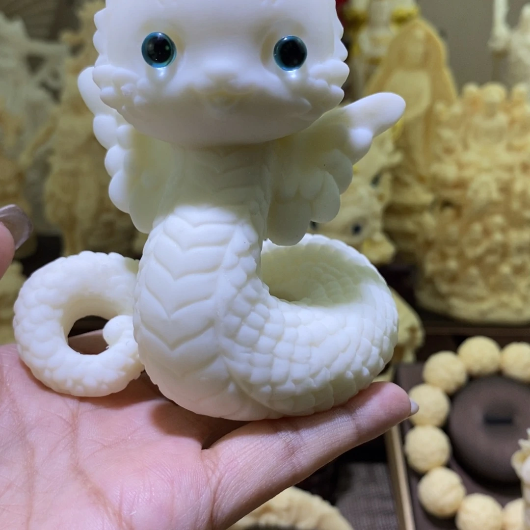 菩提根/象牙果把件象牙果飞黄腾达灵蛇