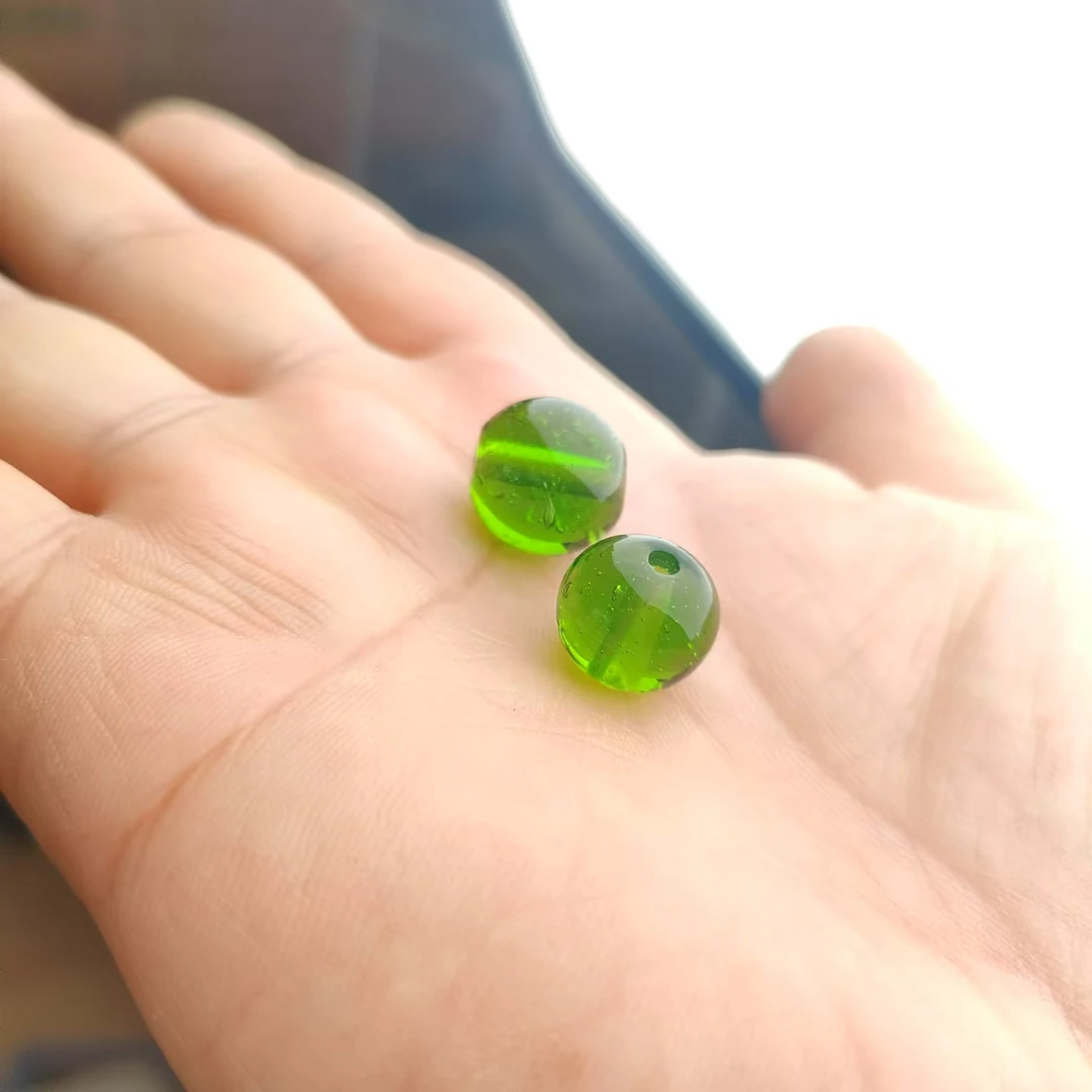 杰克苹果珠14mm12mm玻璃珠