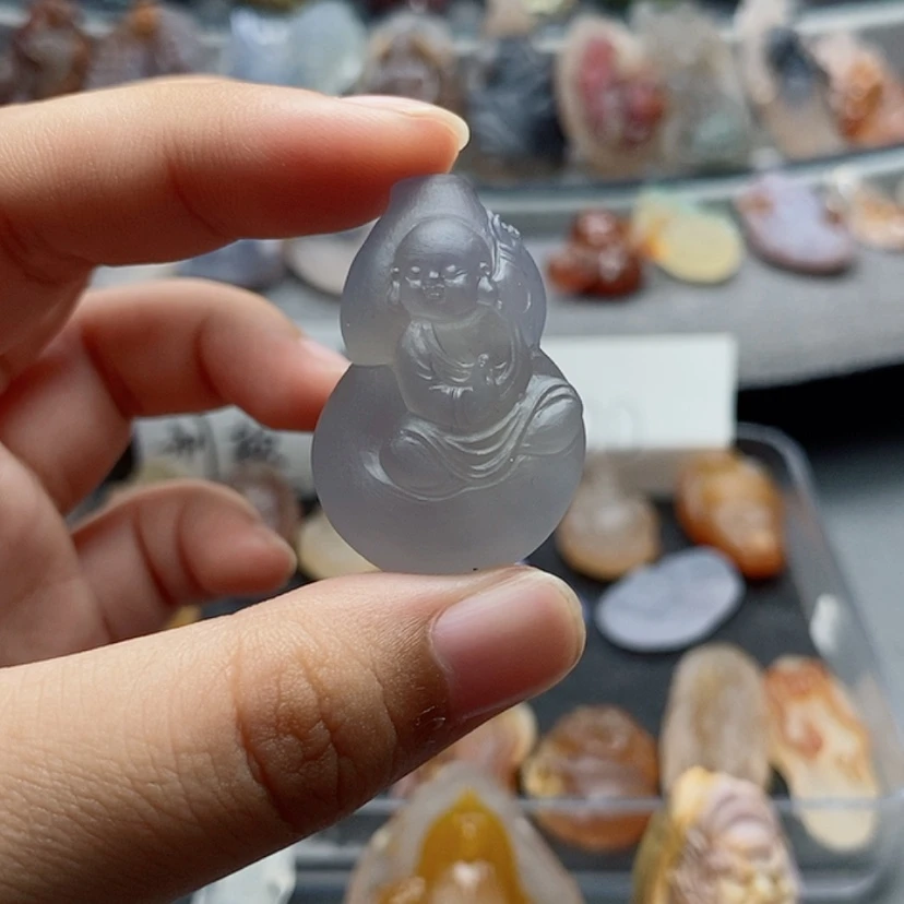 【闪购商品】未镶嵌吊坠定制玛瑙