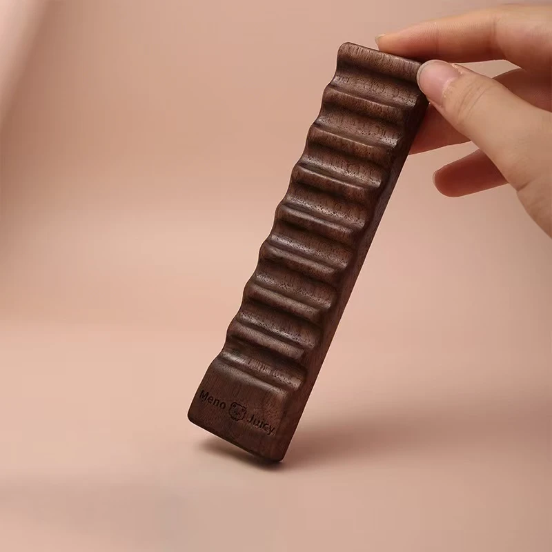 胡桃木美甲笔笔架