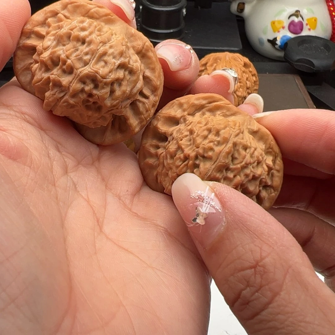 文玩核桃把件宽边42