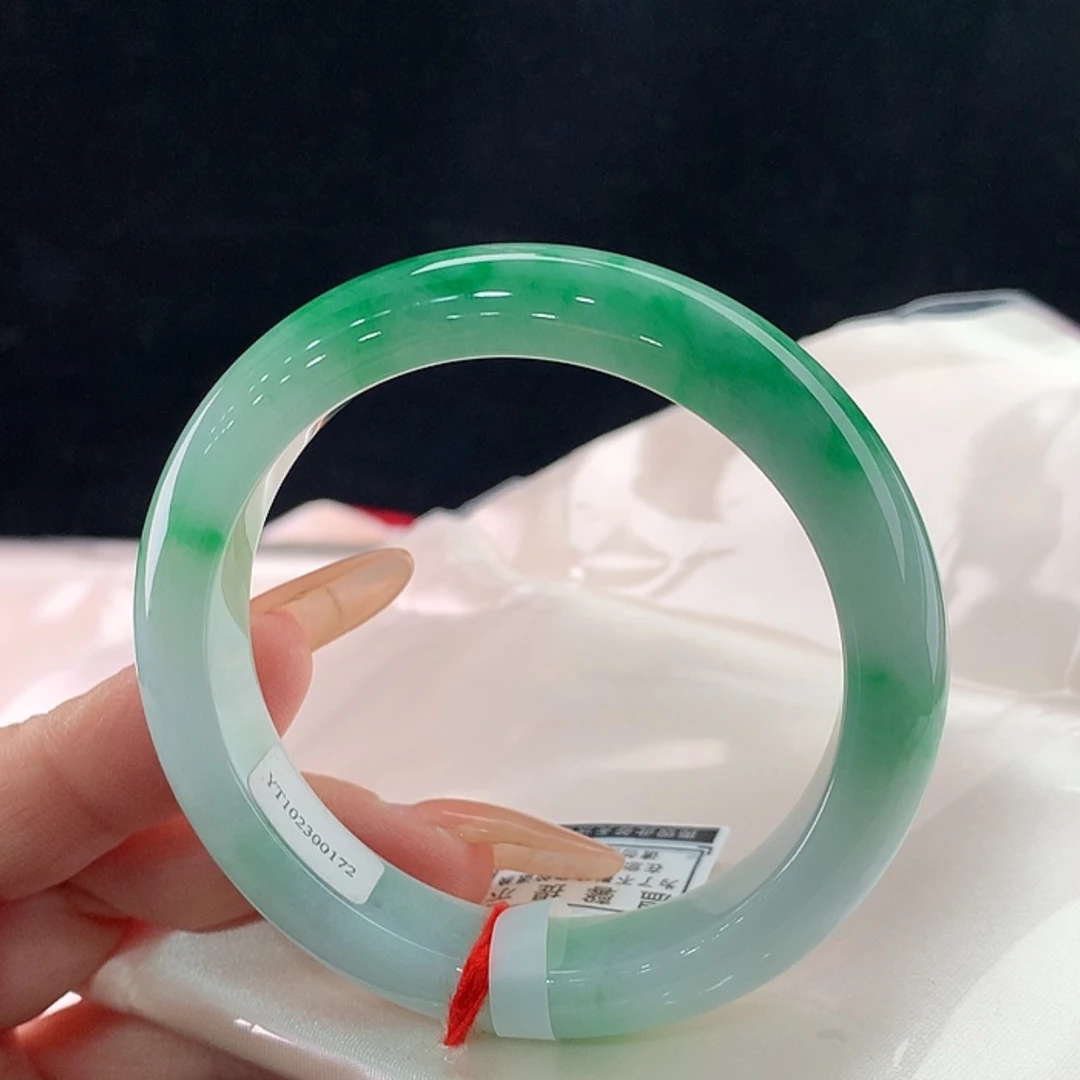 【闪购商品】未镶嵌手镯翡翠53.6，53/54