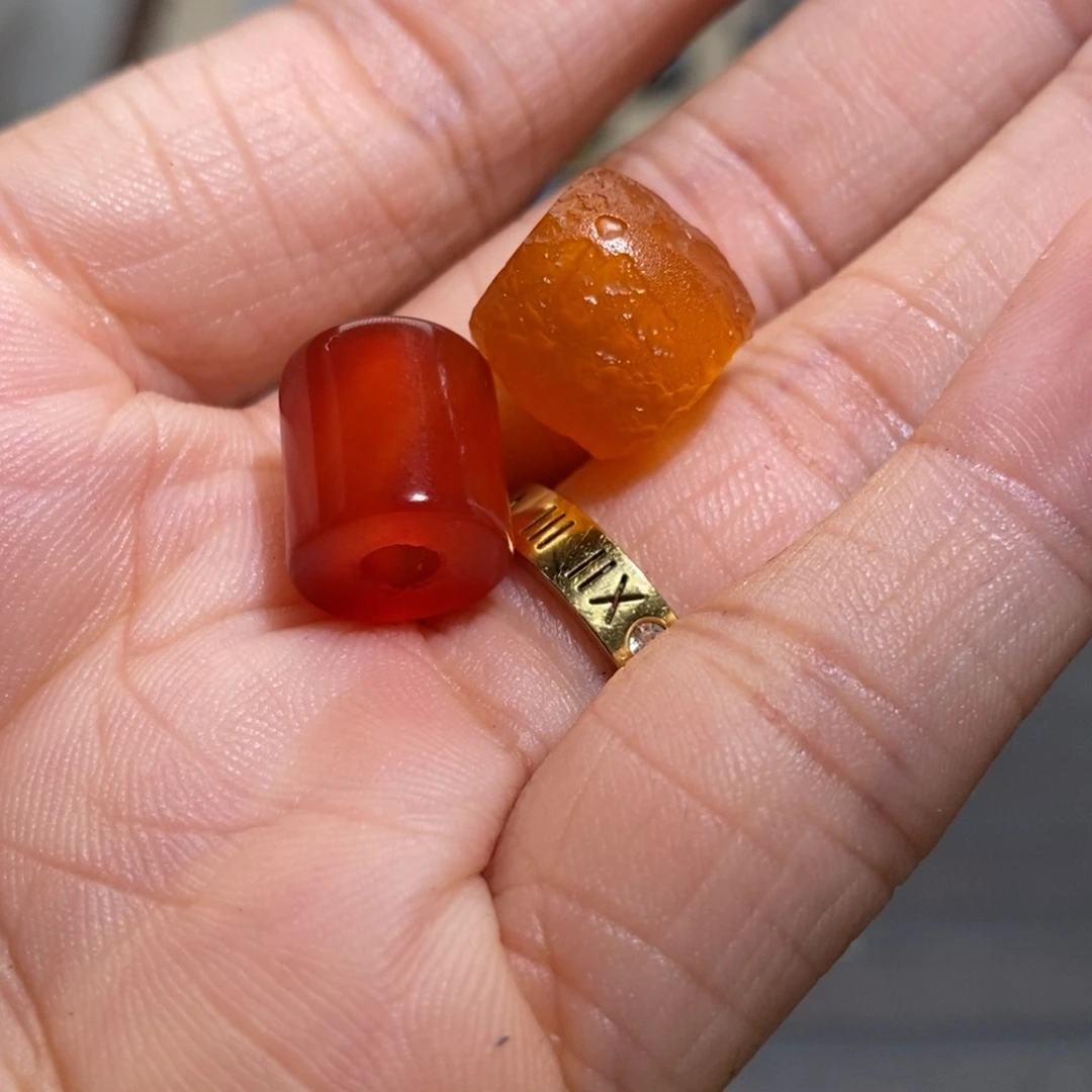 小***。玛瑙/玉髓未镶嵌手链