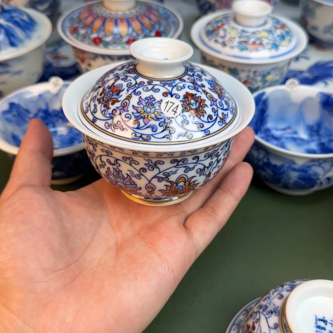 彦祖纯手工手绘茶具174