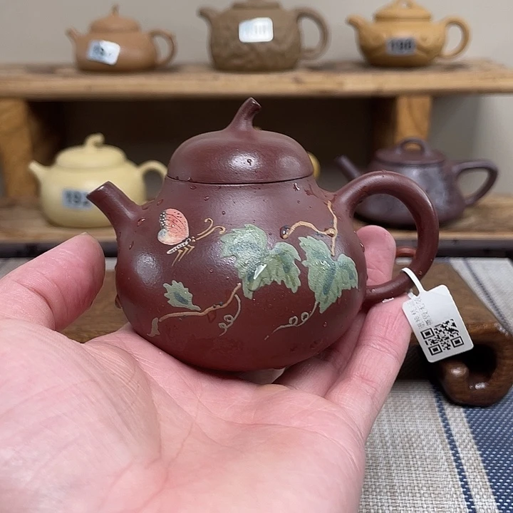 茶壶紫砂原矿手工紫砂壶