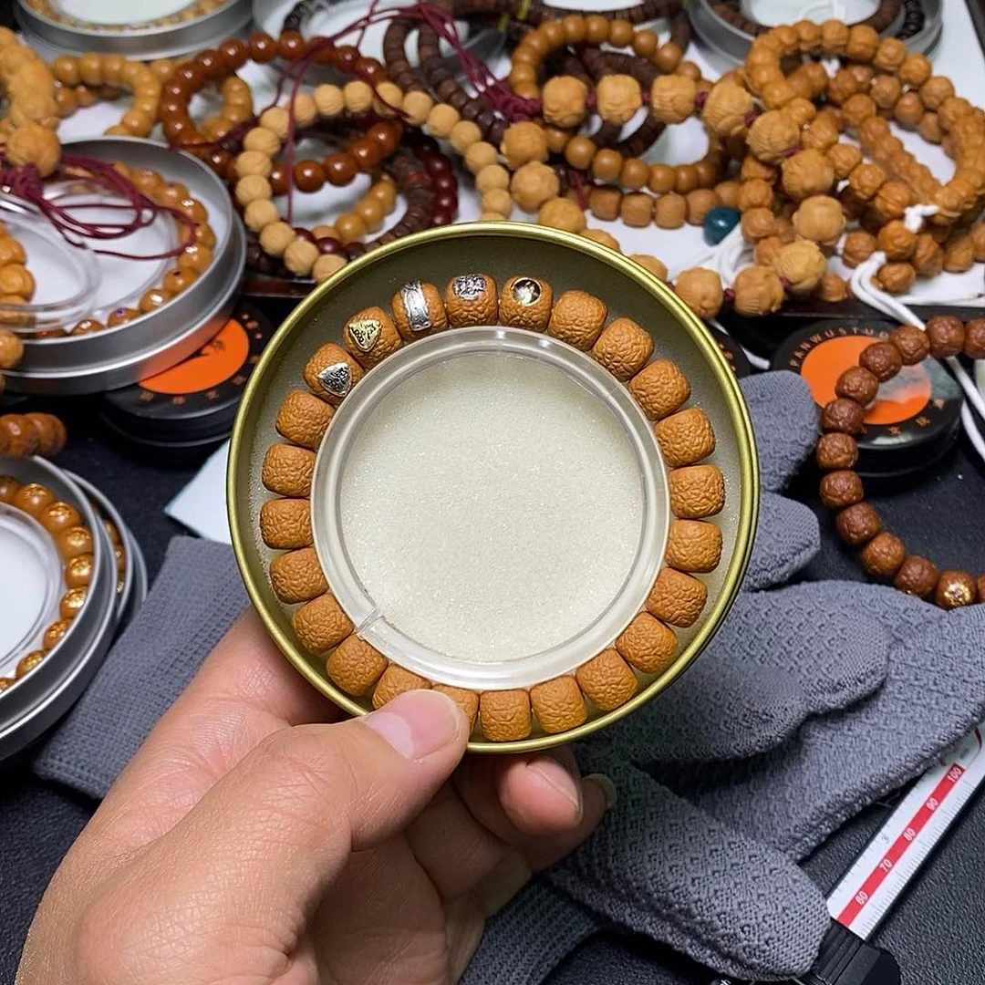 猴头核桃手串全品10左右五标道珠老型满天星35号