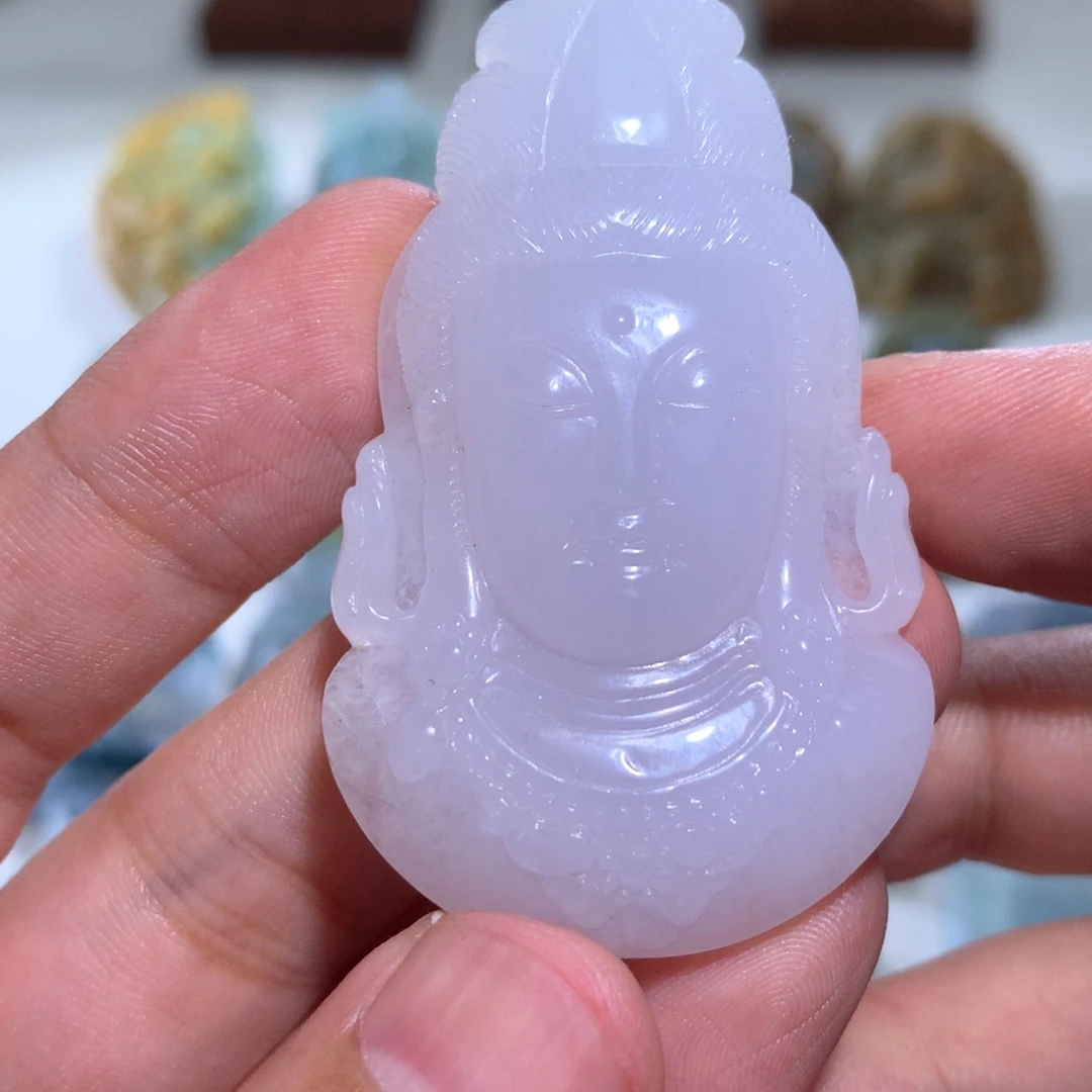 定制翡翠未镶嵌挂件