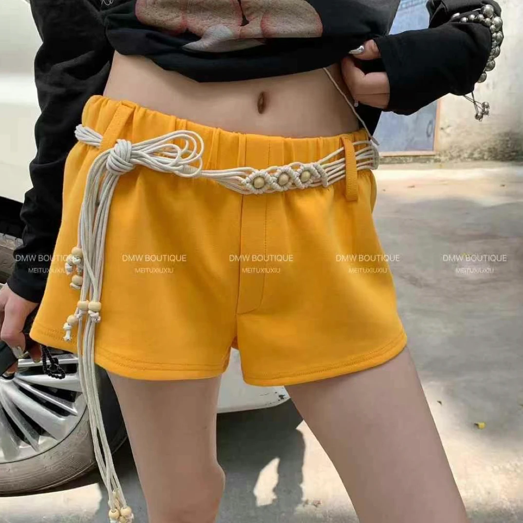 DMW 无腰带松紧弹力短裤526#