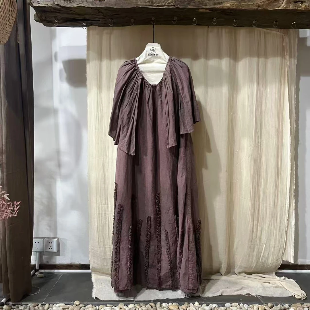 情侣无极2805披肩连衣裙