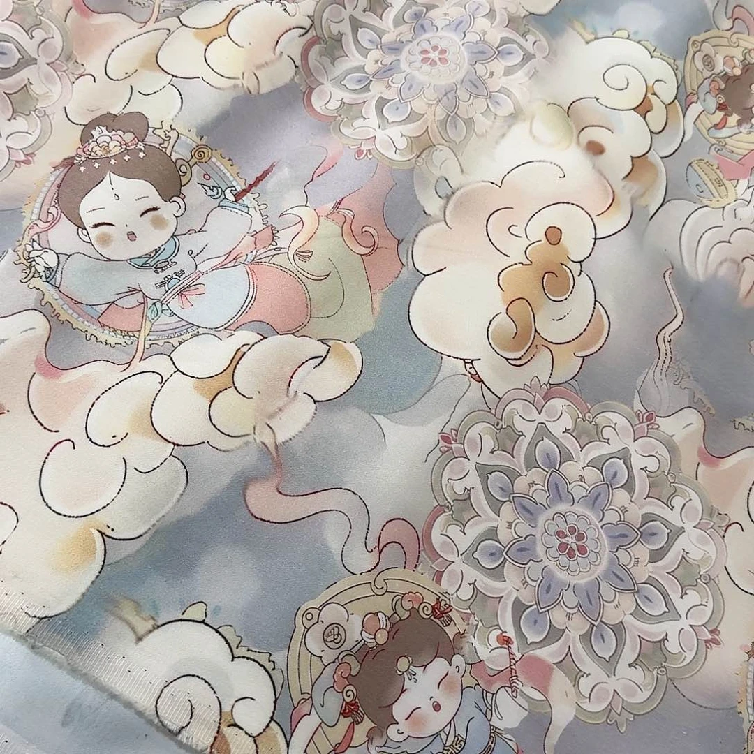 人棉贡缎1米长X1.5米宽F区