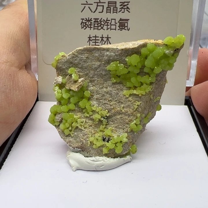 未镶嵌眼镜紫晶磷氯铅