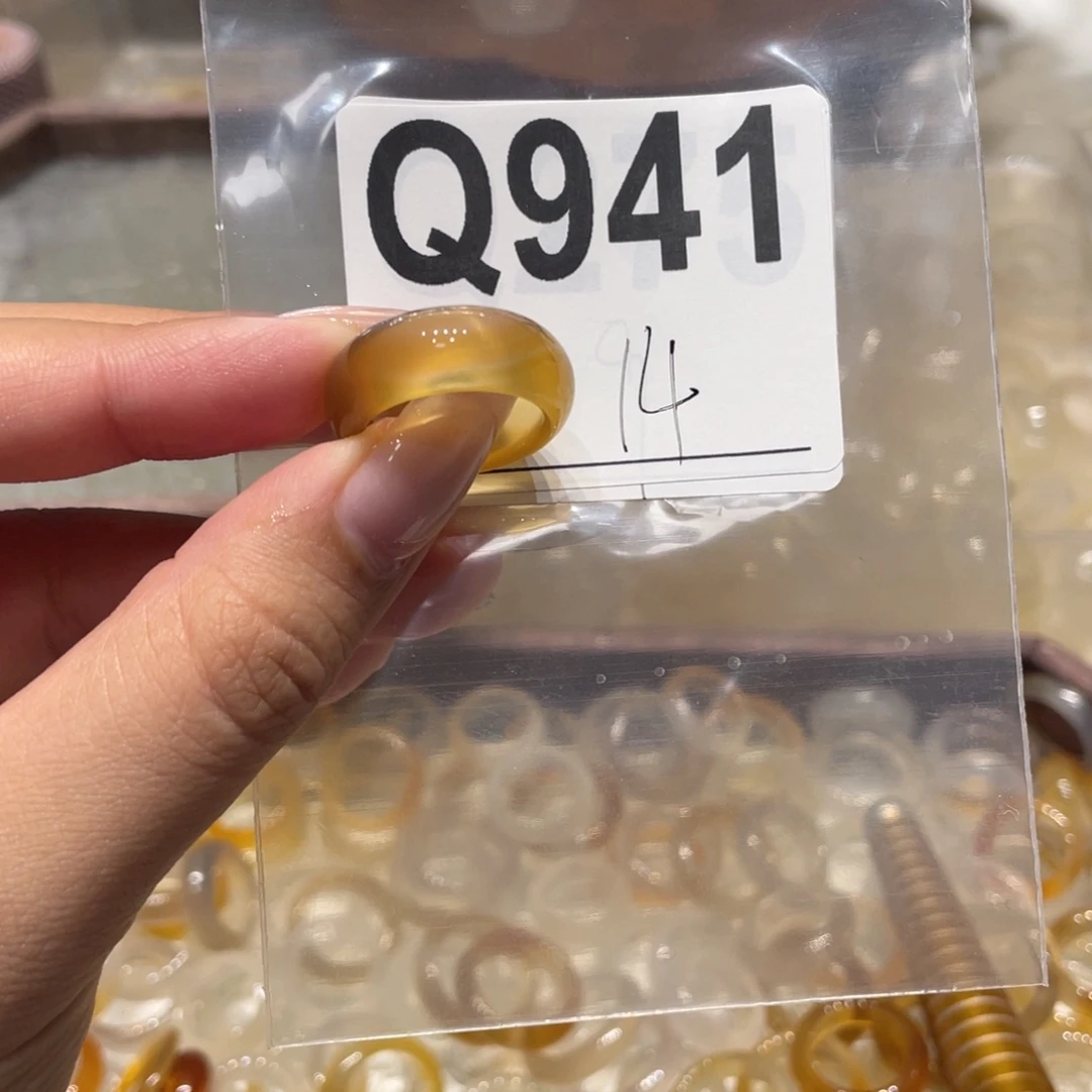 玛瑙/玉髓未镶嵌戒指941