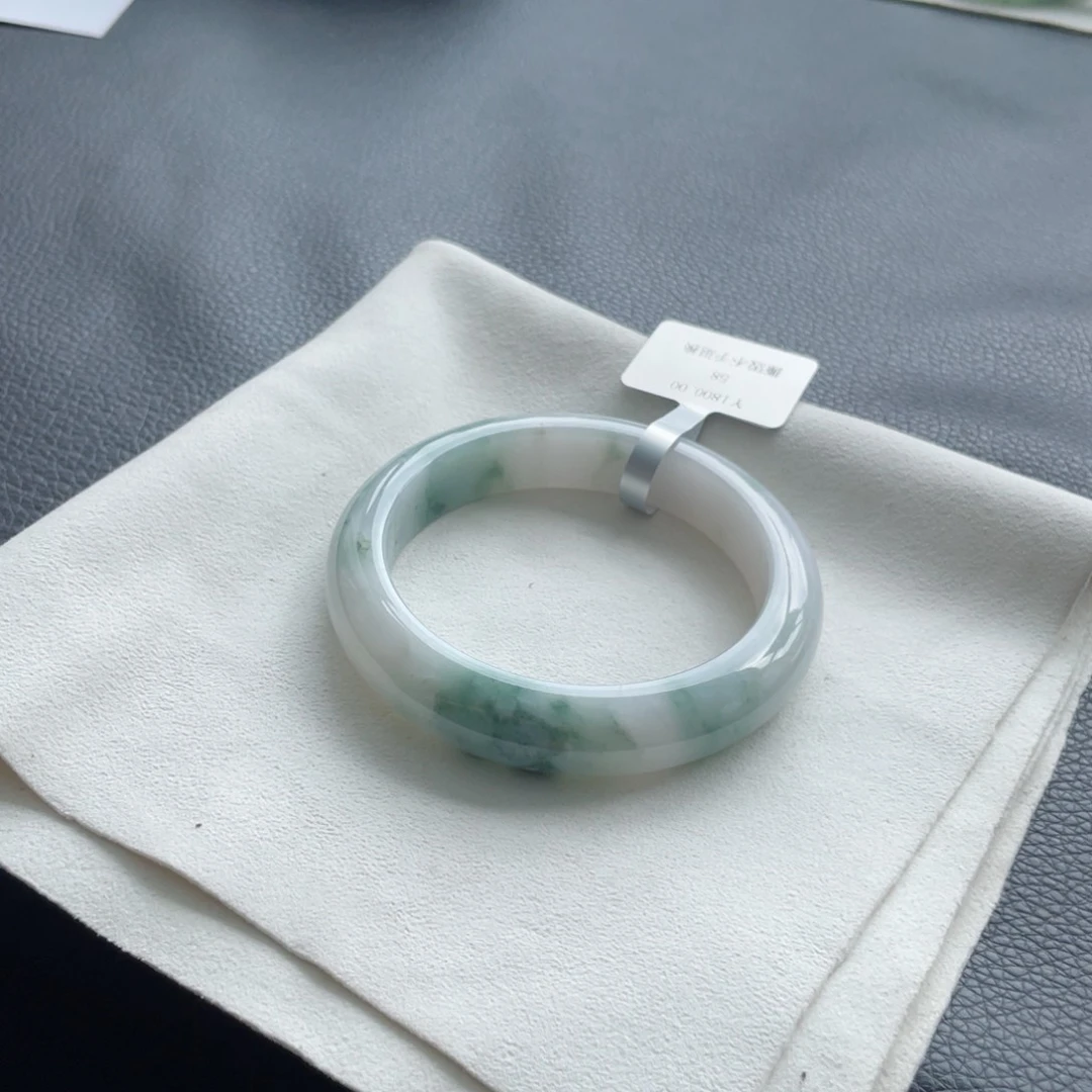 未镶嵌手镯翡翠纹 棉58