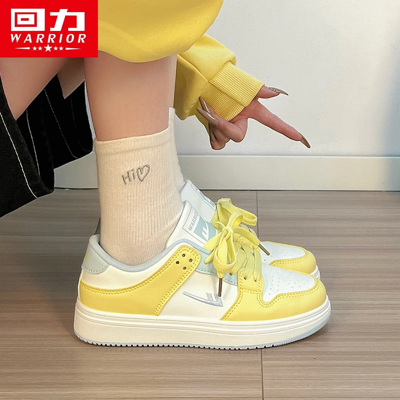 回力女款多巴胺板鞋2025新款百搭小白鞋学生韩版小众鞋子 休闲鞋