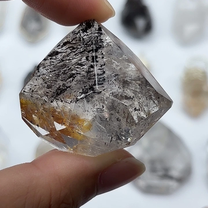 颈饰未镶嵌水晶闪灵钻37mm+