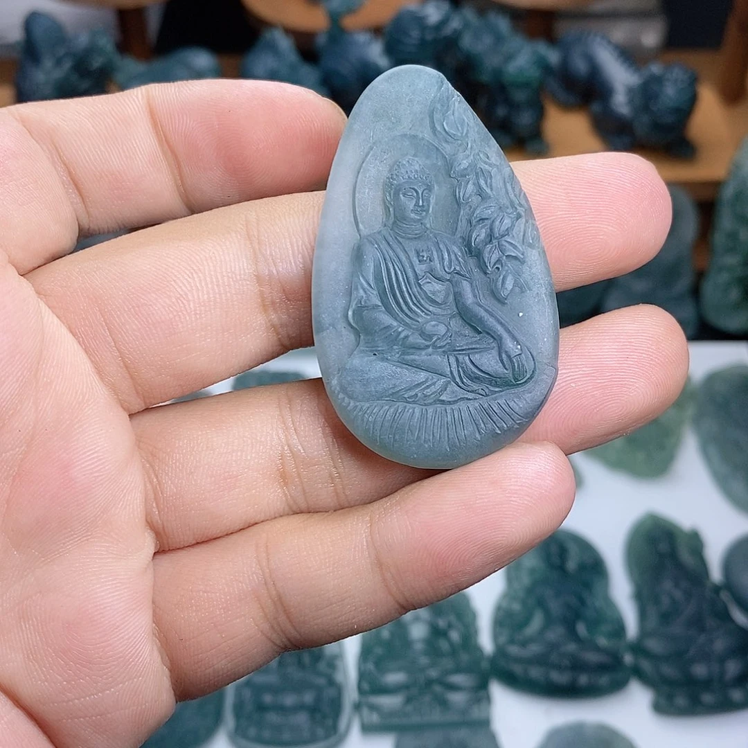 定制翡翠未镶嵌阿米