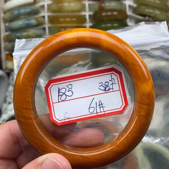 未镶嵌蛇纹石玉手绳