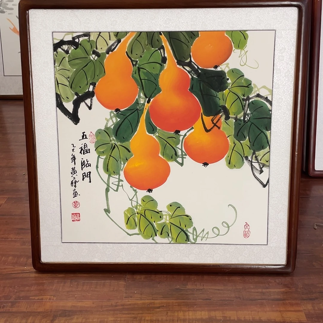 国画带框尺寸63*63厘米