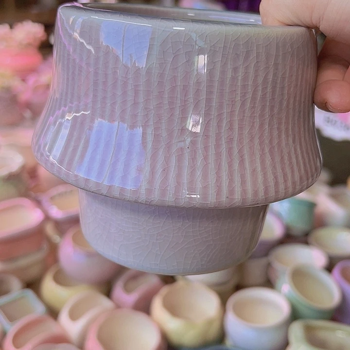 陶瓷花盆当场满12包邮