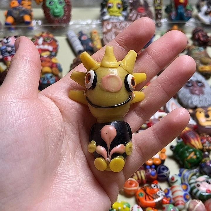 琉璃颈饰可爱的外星人058