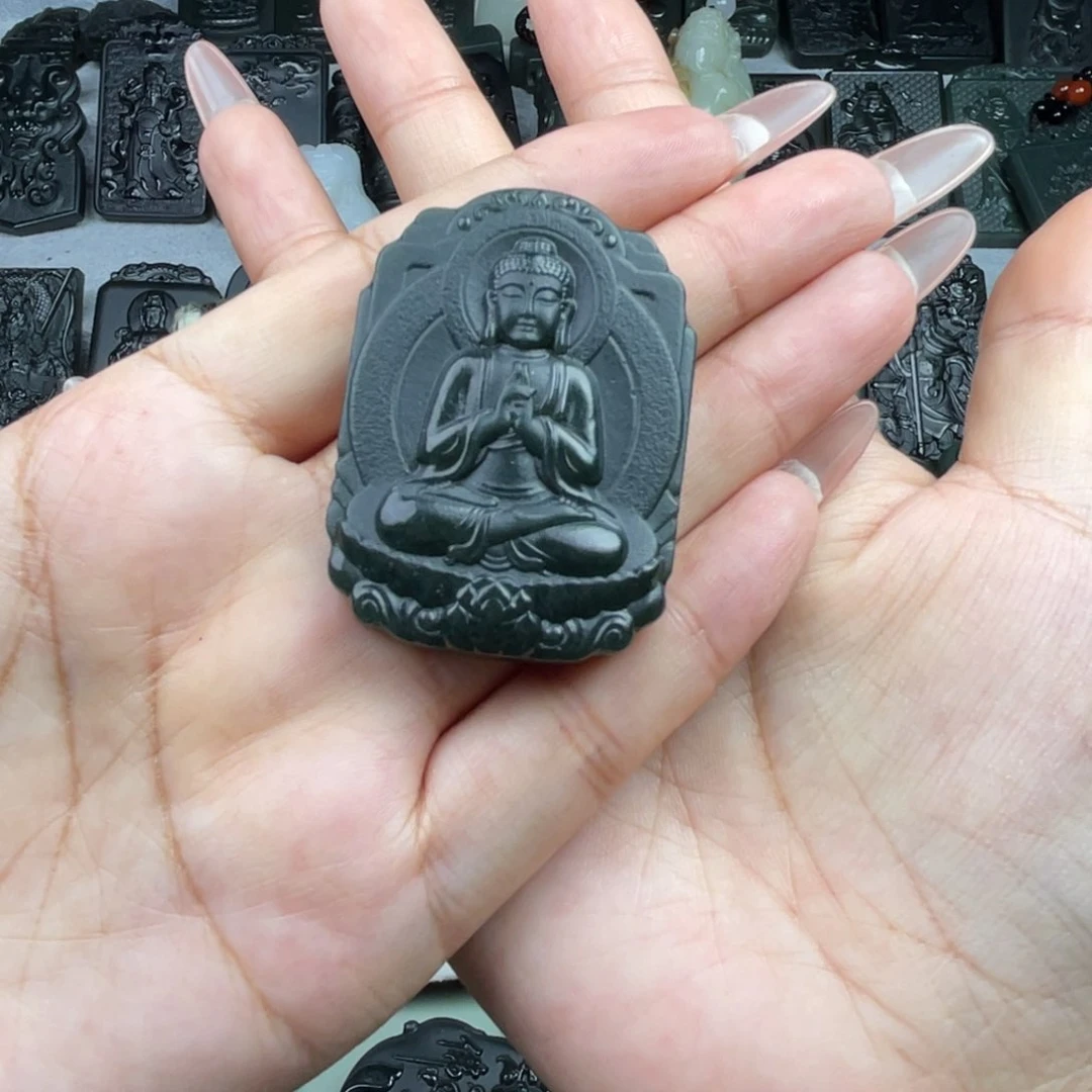 和田玉未镶嵌颈饰独***草