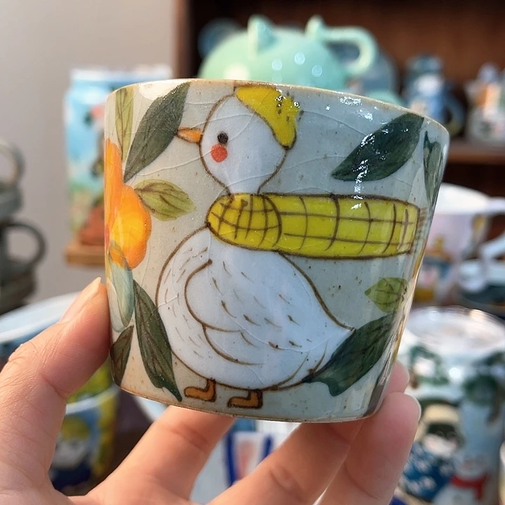 陶景德镇釉下手绘陶瓷