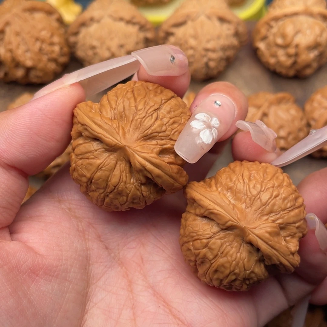 文玩核桃吊坠椰*?全，乾隆磨37