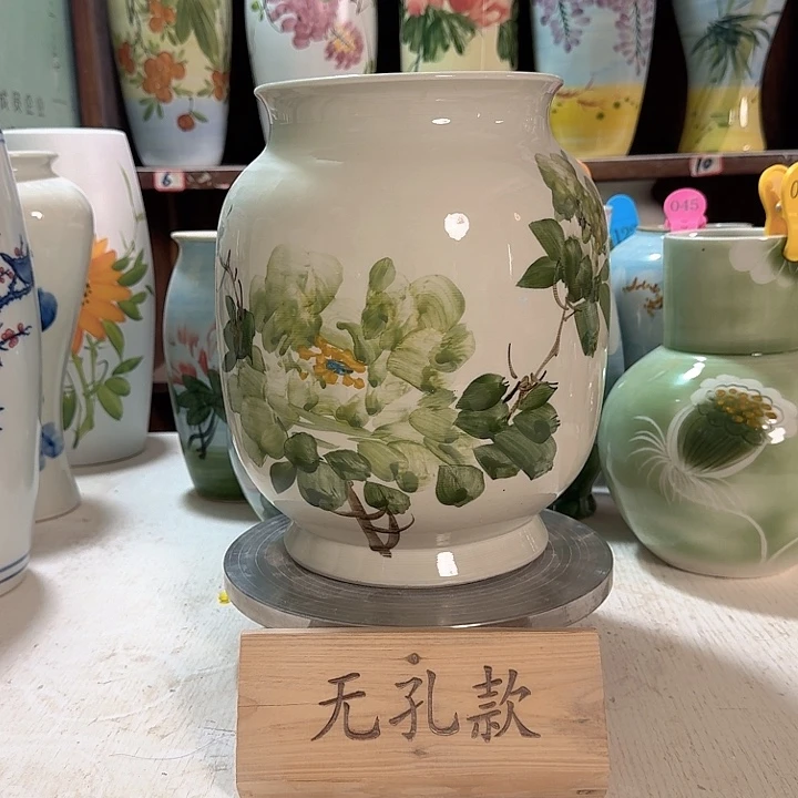 冬瓜高27绿绿牡丹新款新款陶瓷陶瓷