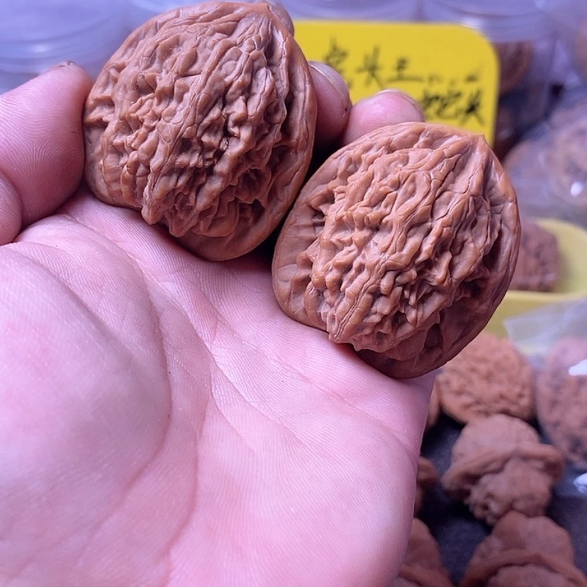 【闪购商品】吊坠文玩核桃43蓟县虎头王