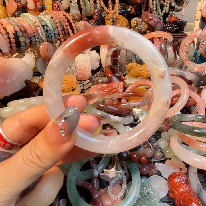 未镶嵌手镯石英质玉小****9