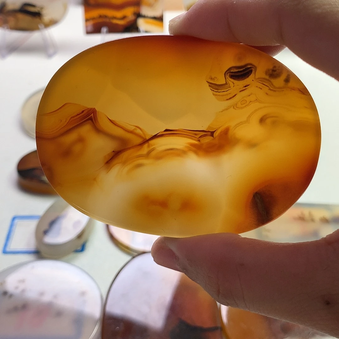 玛瑙/玉髓未镶嵌珠宝半成品