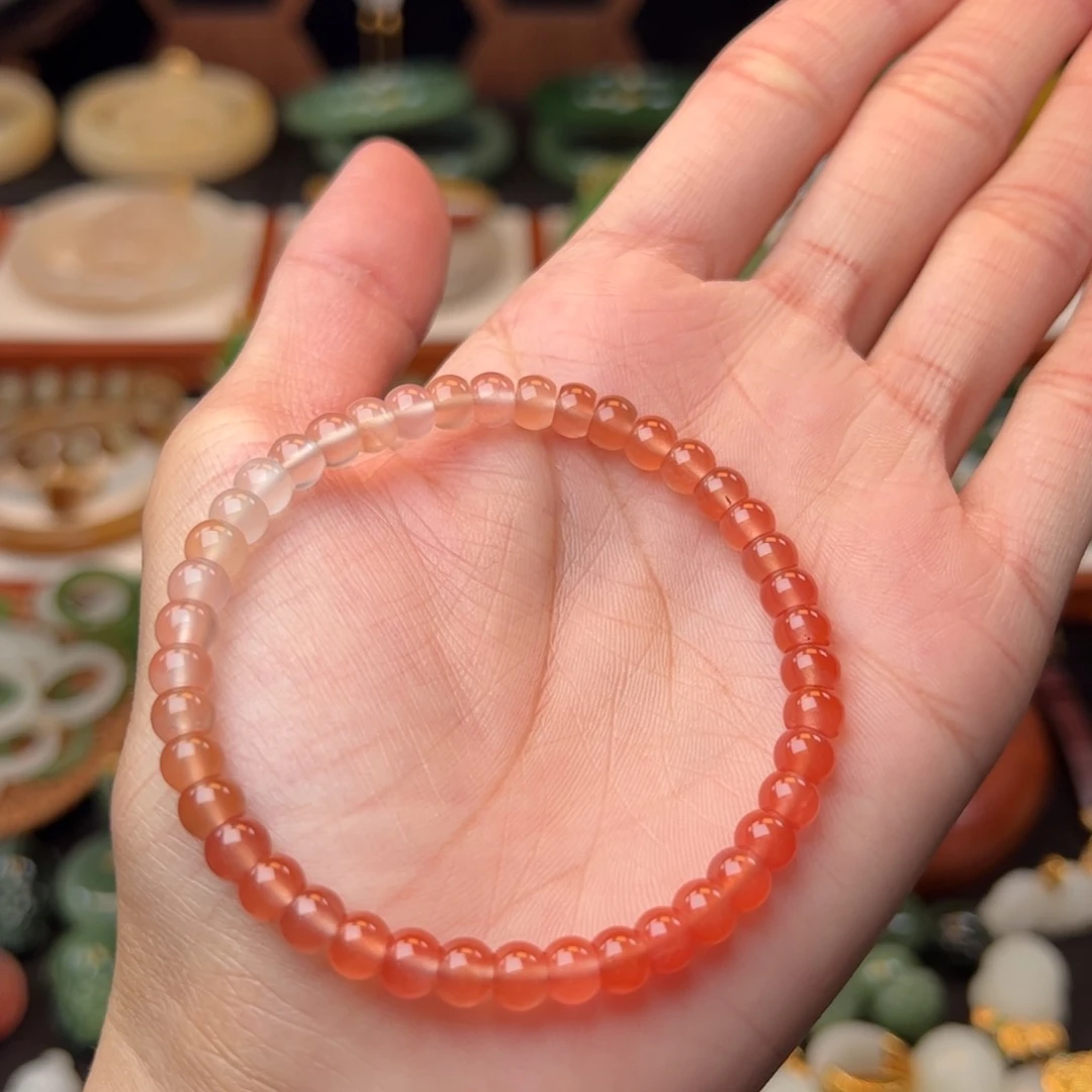 手串未镶嵌南红玛瑙