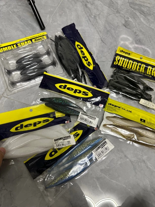 可乐鲈钓软饵套装