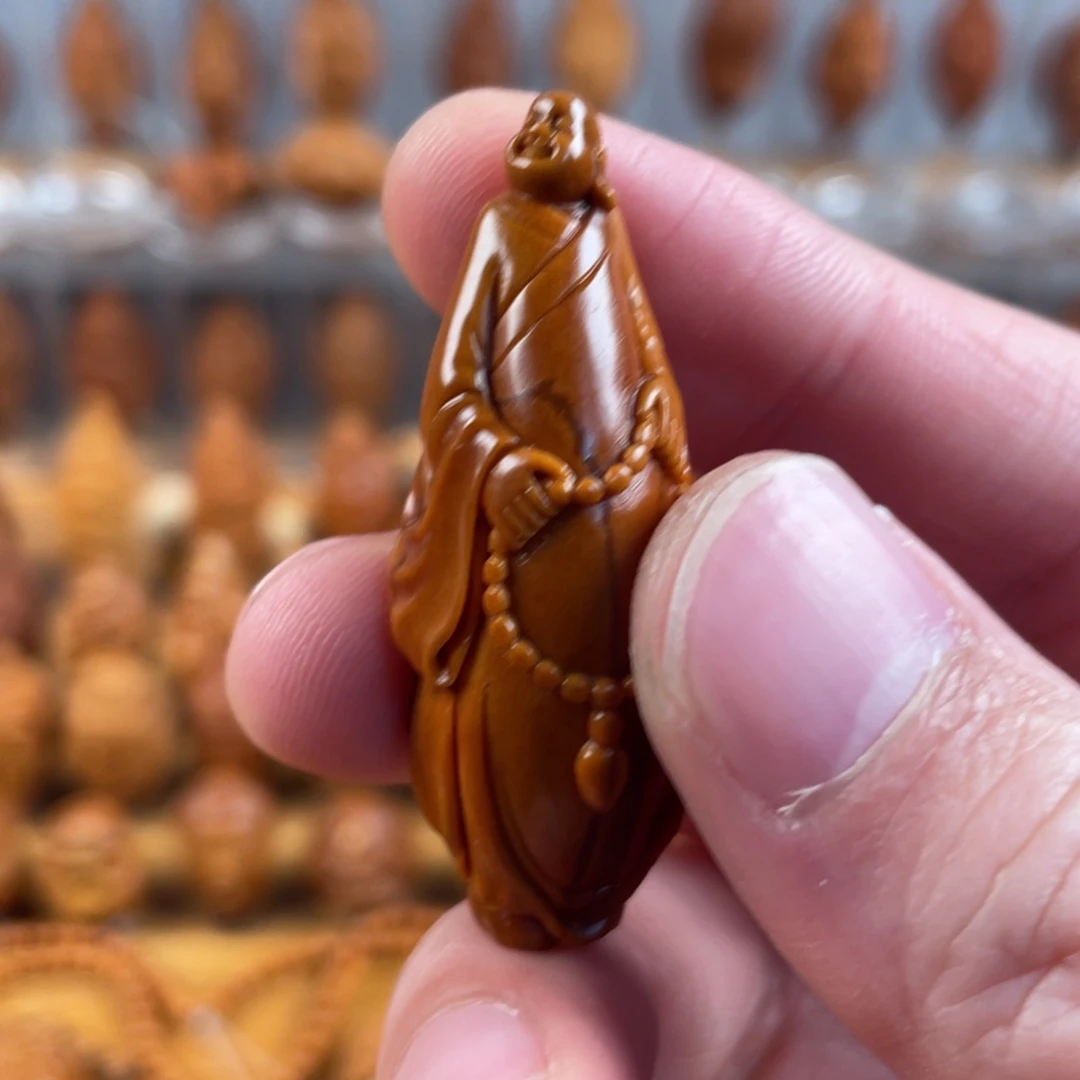 橄榄核手串/手链磊*?回血弥勒