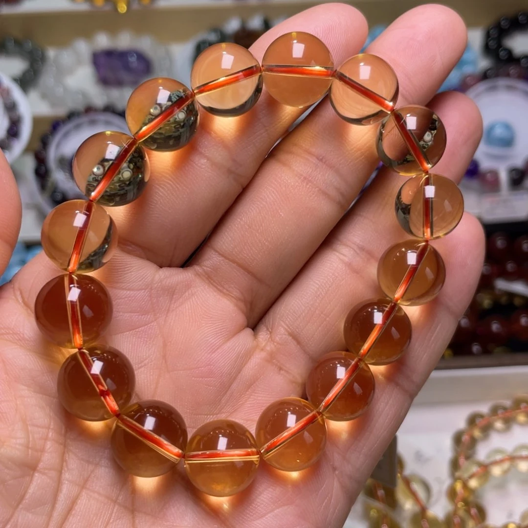 水晶手链未镶嵌巴西暴力黄