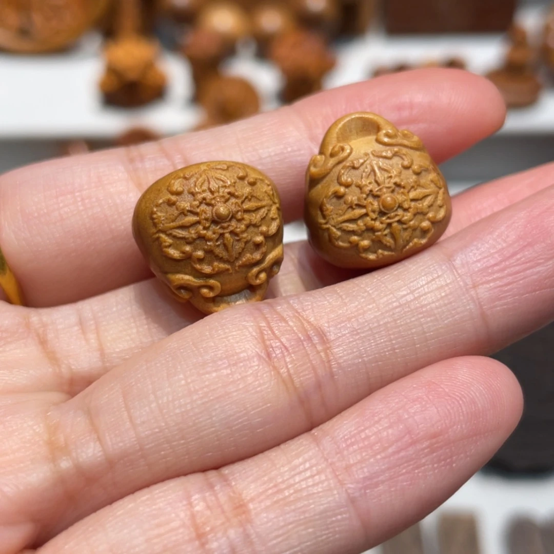 【闪购商品】檀香木吊坠小吊坠微瑕随机发货一个