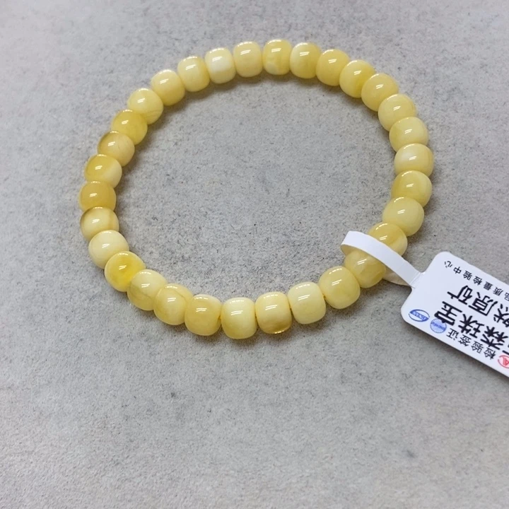 裸石蜜蜡未镶嵌手串
