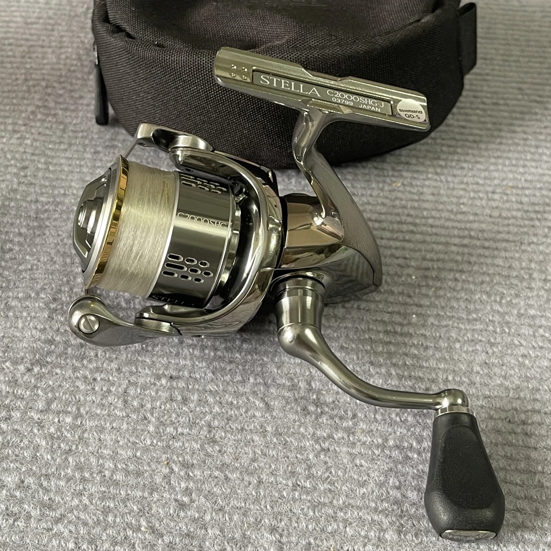 【9新】18斯泰拉c2000shg纺车轮，摇轮顺滑无齿感，日行裸轮