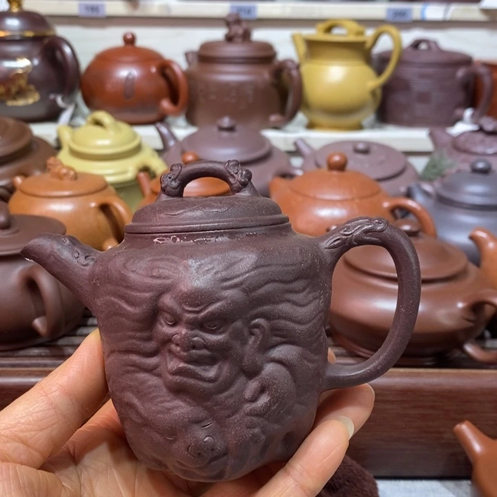 茶壶紫砂微瑕处理一把