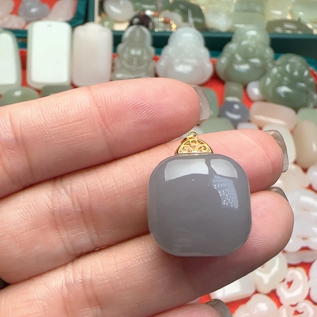 和田玉颈饰未镶嵌一***～