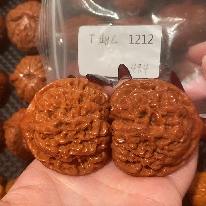 文玩核桃吊坠官帽49