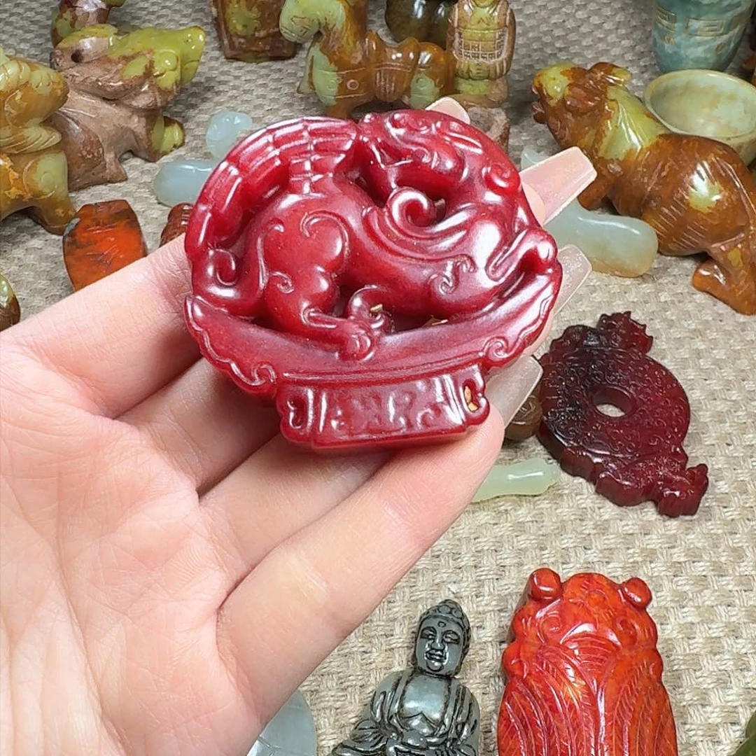 白玉菩提吊坠挂件