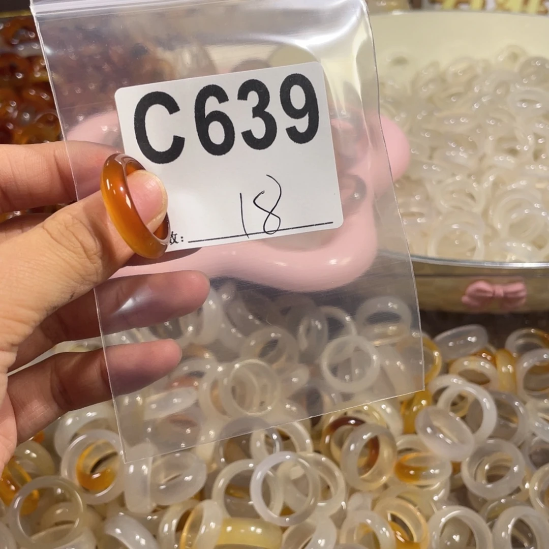 未镶嵌戒指玛瑙/玉髓639